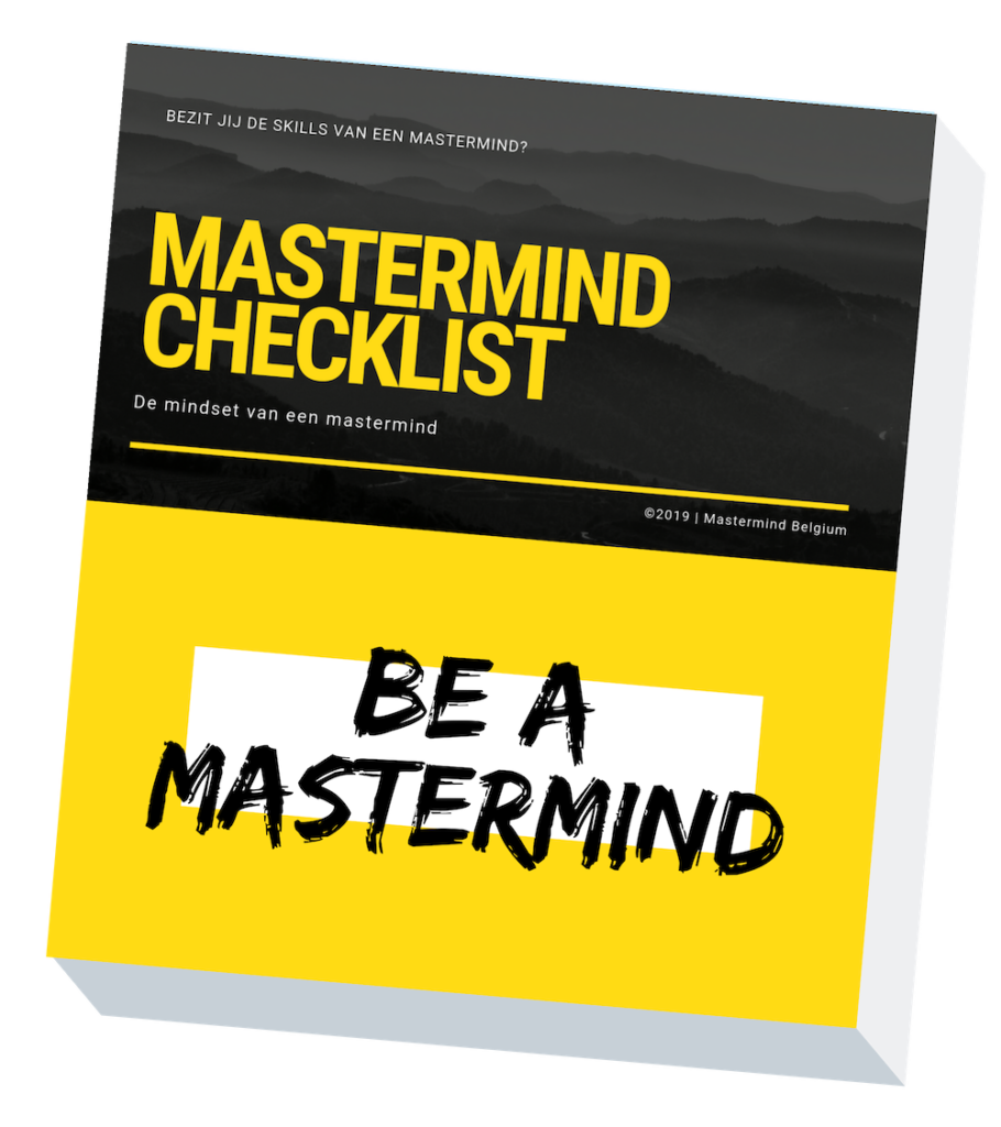 gratis checklist mastermind belgium